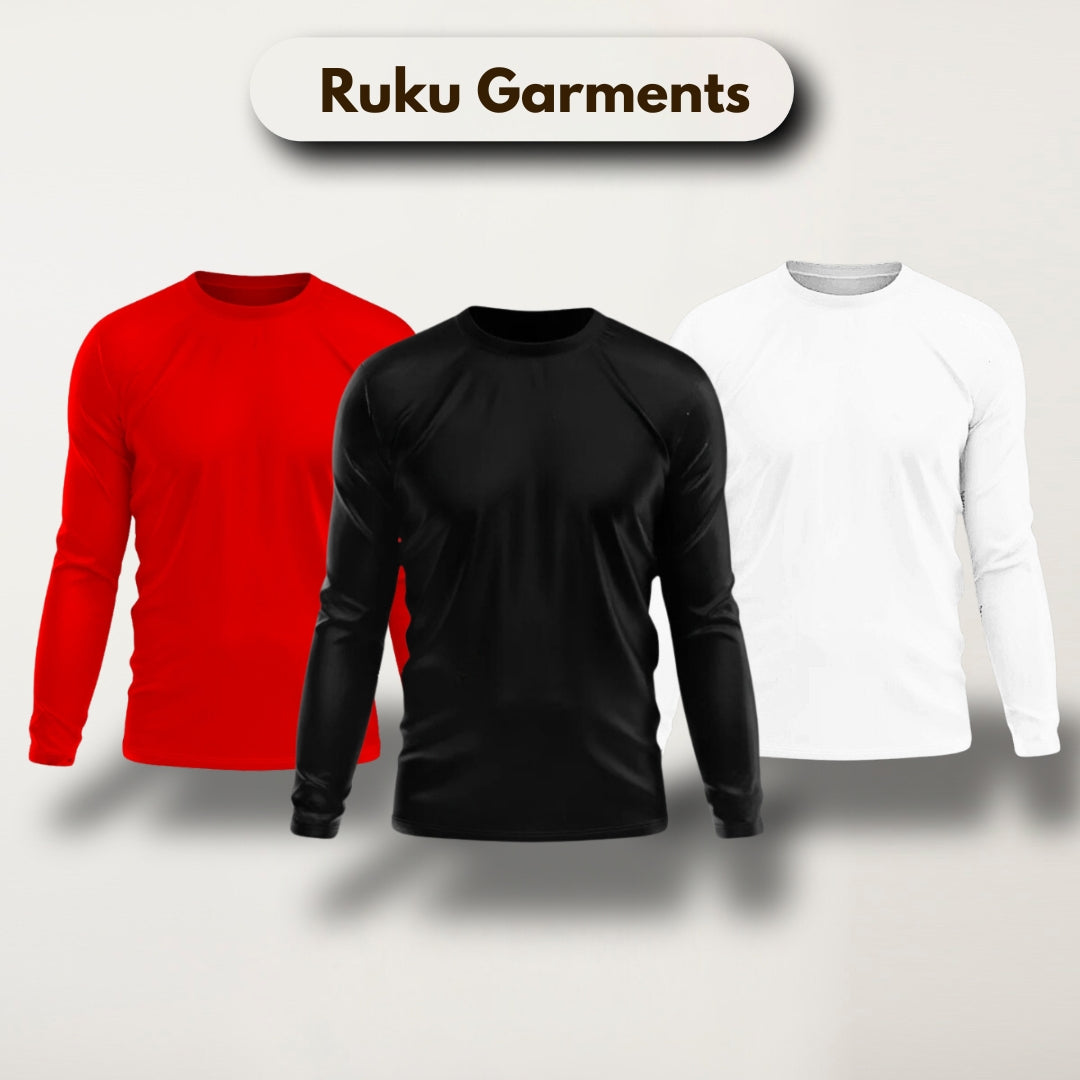 Pack Of 3 Plain Tees