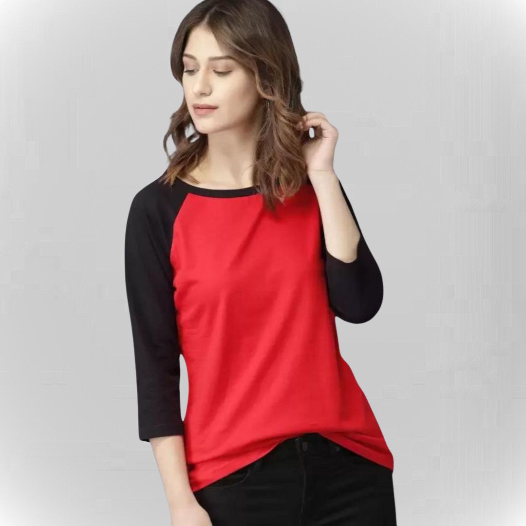 Women’s Basic Reglan Long Sleeve T-Shirts