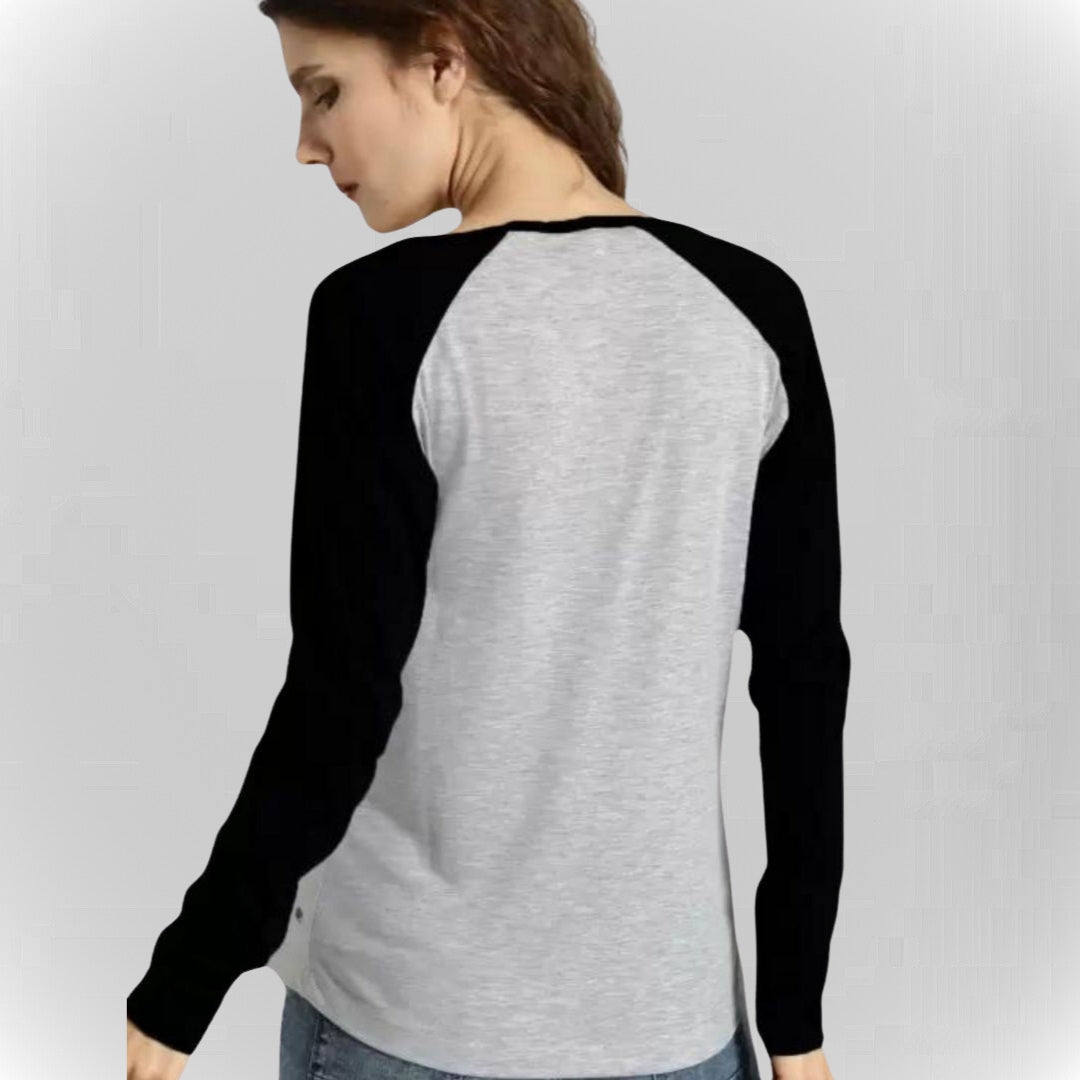 Women’s Basic Reglan Long Sleeve T-Shirts