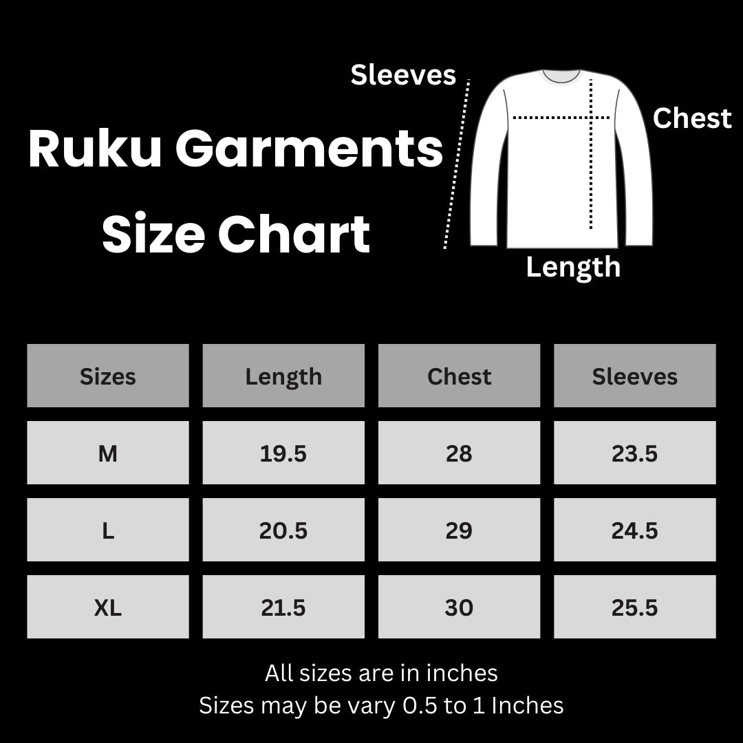 All Over Printed Long Sleeves T-shirt For Women - Ruku Garments
