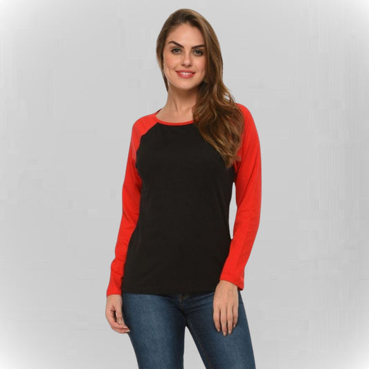 Women’s Basic Reglan Long Sleeve T-Shirts