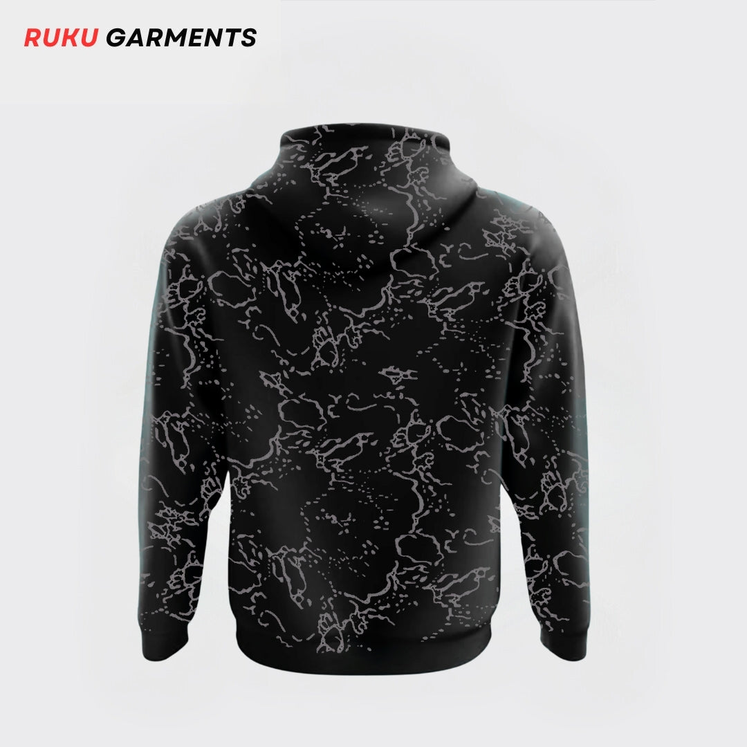 Hoodies Allover Printed Trendy for Men and Women - Ruku Garments