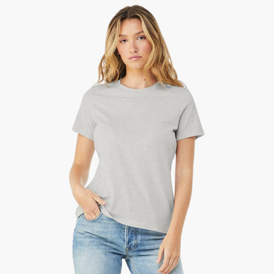 Short Sleeves Plain T-shirt For Women