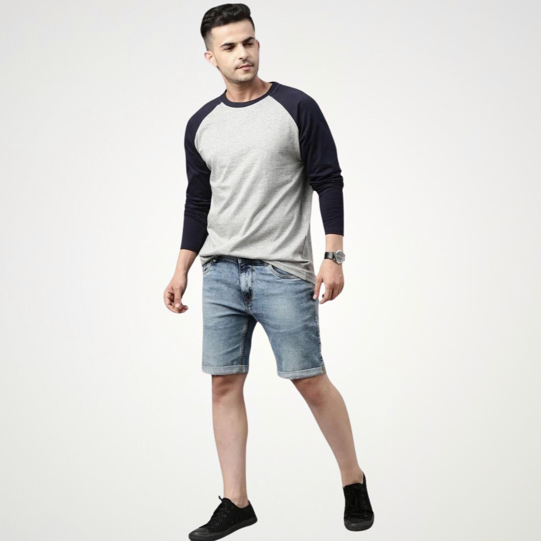 Men’s Basic Reglan Long Sleeve Tees