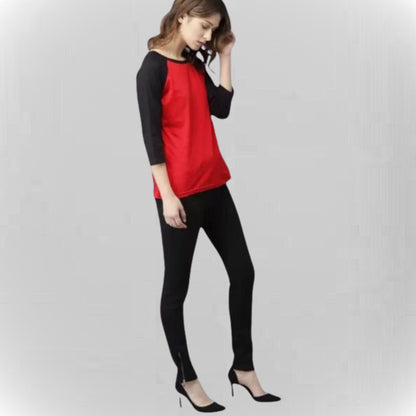 Women’s Basic Reglan Long Sleeve T-Shirts