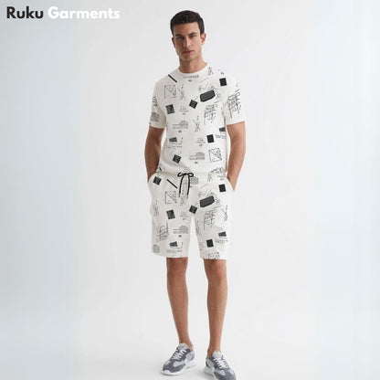 Track Shorts Suit For Men Summer Season