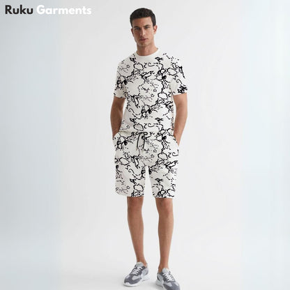 Track Shorts Suit For Men Summer Season