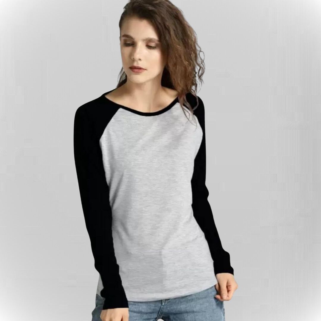 Women’s Basic Reglan Long Sleeve T-Shirts