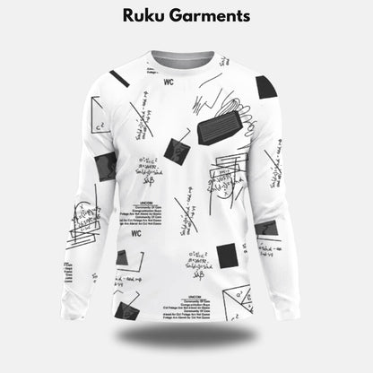 Long Sleeves Printed Tees For Men